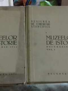 SESIUNEA DE COMUNICARI STIINTIFICE A MUZEELOR DE ISTORIE DECEMBRIE 1964  VOL.I