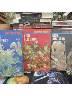 REGII BLESTEMATI , 3 VOL , MAURICE DRUON