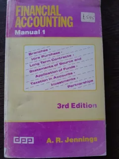 Financial accounting - A.R. Jennings  (Contabilitate financiara)  Manual 1