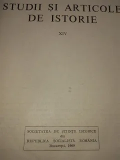 Studii si articole de istorie-