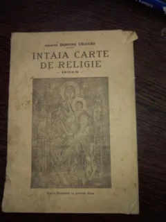 Intaia carte de religie – preot Dumitru Calugar