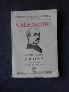 OPERE ALESE. PROZA - V. ALECSANDRI