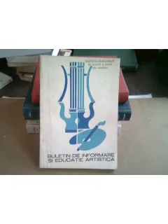 BULETIN DE INFORMARE SI EDUCATIE ARTISTICA -PROF UNIV.DRAGOS TANASESCU