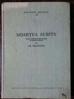 MOARTEA SUBITA - GH.DIACONITA