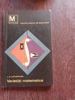 VARIETATI MATEMATICE - J.E.LITTLEWOOD
