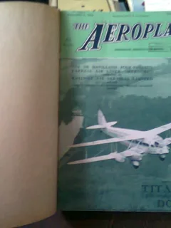 REVISTA THE AEROPLANE - 9 NUMERE/1934