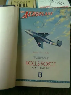 REVISTA THE AEROPLANE - 7 NUMERE/1950