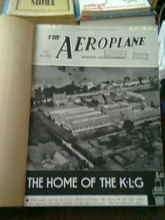 REVISTA THE AEROPLANE - 11 NUMERE/1933