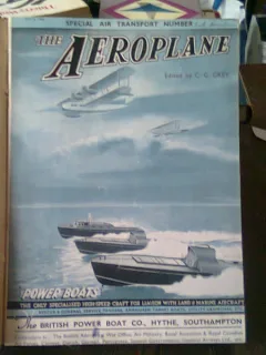 REVISTA THE AEROPLANE - 8 NUMERE/ MAI, IUNIE 1936