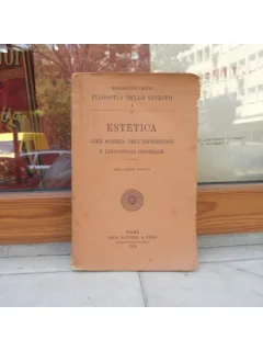ESTETICA , BENEDETTO CROCE