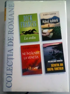 LA ORDIN DE DICK FRANCIS, RAUL IUBIRII DE KAREN HARTER, NE INTALNIM LA VENETIA DE ELIZABETH AEXER, SECRETUL DIN GOLFUL TUNETULUI DE WILLIAM KENT KRUEGER