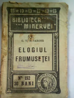 ELOGIUL FRUMUSETEI - G.T.N. VARONE