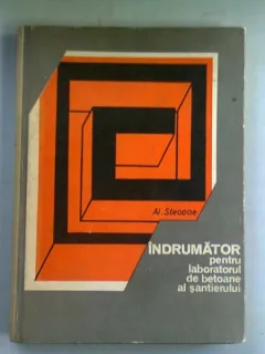INDRUMATOR PENTRU LABORATORUL DE BETOANE A SANTIERULUI - AL. STEOPOE