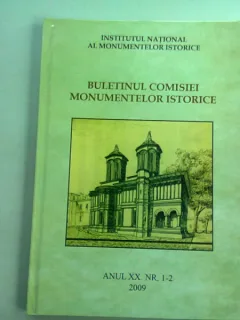 BULETINUL COMISIEI MONUMENTELOR ISTORICE NR.1-2/2009