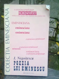POEZIA LUI EMINESCU - I. NEGOITESCU
