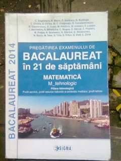 PREGATIREA EXAMENULUI DE BACALAUREAT IN 21 DE SAPTAMANI. MATEMATICA