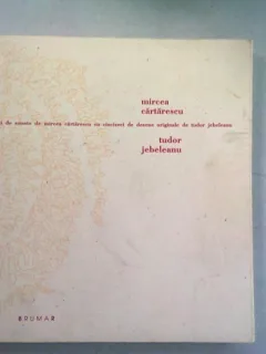 CINCIZECI DE SONETE DE MIRCEA CARTARESCU CU CINZECI DE DESENE ORIGINALE DE TUDOR JEBELEANU-MIRCEA CARTARESCU,TUDOR JEBELEANU (CU DEDICATIA AUTORULUI)