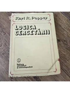 LOGICA CERCETARII - KARL R. POPPER