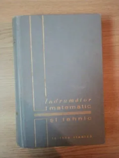 INDRUMATOR MATEMATIC SI TEHNIC
