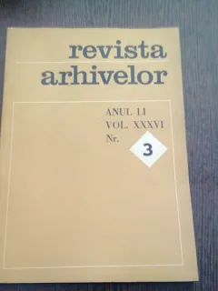 REVISTA ARHIVELOR NR.3/1974