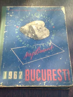 LISTA ABONATILOR LA SERVICIUL TELEFONIC, BUCURESTI 1967 (SUPLIMENT)