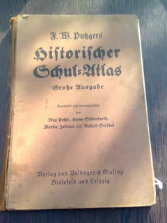 ATLAS GEOGRAFIC IN LIMBA GERMANA