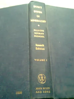 THE SYSTEM OF MINERALOGY - VOL.I  (CARTE IN LIMBA ENGLEZA, COLECTIV DE AUTORI)