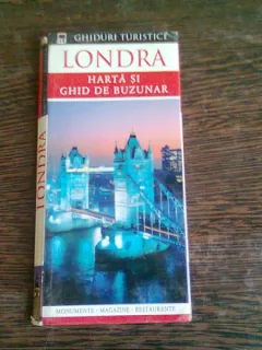 LONDRA. HARTA SI GHID DE BUZUNAR