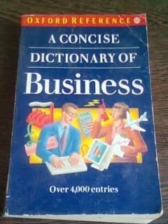 A CONCISE DICTIONARY OF BUSINESS   (CARTE IN LIMBA ENGLEZA)