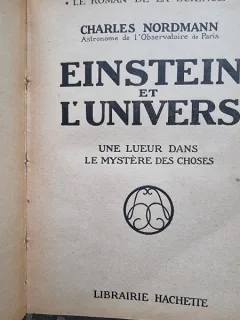 Einstein et L' univers , Charles Nordmann