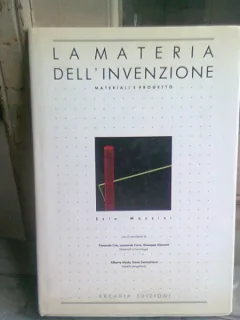 LA MATERIA DELL'INVENZIONE - EZIO MANZINI  (CARTE IN LIMBA ITALIANA)