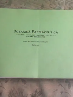 BOTANICA FARMACEUTICA - MADELENA PALADE  VOL.1  (CARTE XEROXATA)