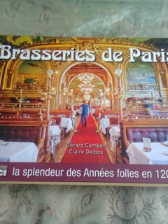 BRASSERIES DE PARIS - GERARD CAMBON  (CARTE IN LIMBA FRANCEZA)