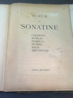 ALBUM DE SONATINE+SONATINEN DE M. CLEMENTI  (COLIGATE)