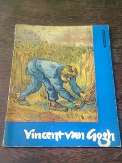 ALBUM VAN GOGH, TEXT IN LIMBA GERMANA (Vincent van Gogh - 14 farbige Gemäldeproduktionen, 2 einfarbige Tafeln/14 színes festményreprodukció, 2 fekete-fehér tábla )