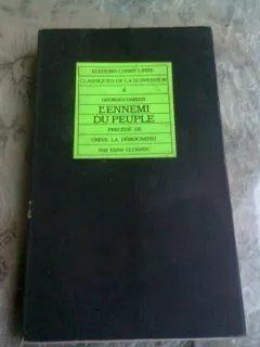 L'ENNEMI DU PEUPLE - GEORGES DARIEN  (CARTE IN LIMBA FRANCEZA)