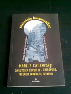 MARILE CALAMITATI DIN ISTORIA ORASULUI - CUTREMURE, INCENDII, INUNDATII, EPIDEMII - DAN SILVIU BOERESCU