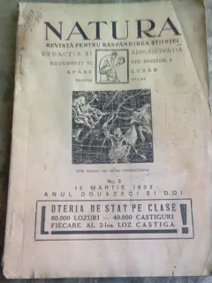 REVISTA NATURA NR.3/1933