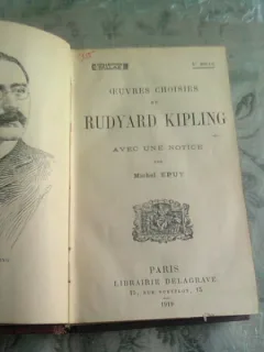 OEUVRES CHOISIES DE RUDYARD KIPLING  (CARTE IN LIMBA FRANCEZA)