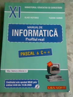 MANUAL DE INFORMATICA PROFILUL REAL - VLAD HUTANU