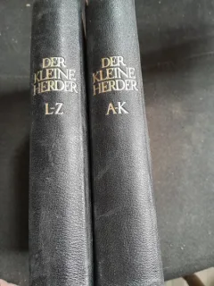 DER KLEINE HERDER, NACHSCHLAGEBUCH ÜBER ALLES FÜR ALLE (MICA ENCICLOPEDIE HERDER, ENCICLOPEDIE ILUSTRATA)   2 VOLUME