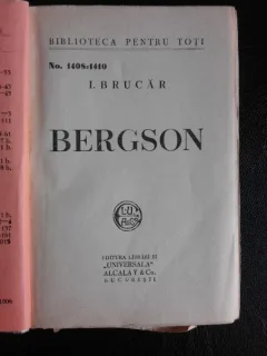 BERGSON - I. BRUCAR