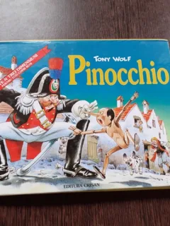 PINOCCHIO, CARTE 3D - TONY WOLF