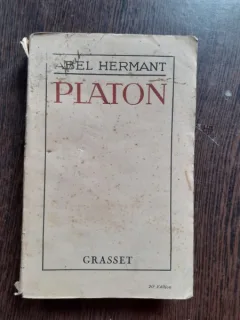 PLATON - ABEL HERMANT  (CARTE IN LIMBA FRANCEZA)