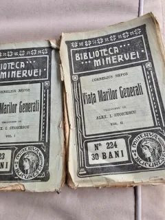 VIATA MARILOR GENERALI - CORNELIUS NEPOS  2 VOLUME