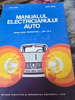 MANUALUL ELECTRICIANULUI AUTO - I. GHITA