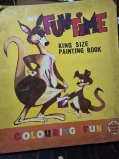 MY FUN TIME, KING SIZE PAINTING BOOK  (CARTE DE COLOREAT)