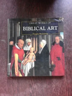GREAT WORKS OF BIBLICAL ART - DOUGLAS MANNERING  (TEXT IN LIMBA ENGLEZA)