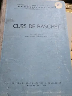 CURS DE BASCHET - LEON TEODORESCU