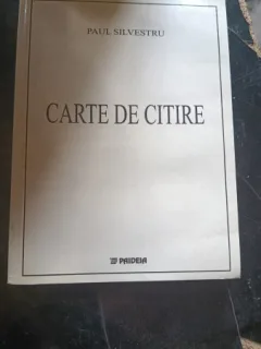 CARTE DE CITIRE - PAUL SILVESTRU